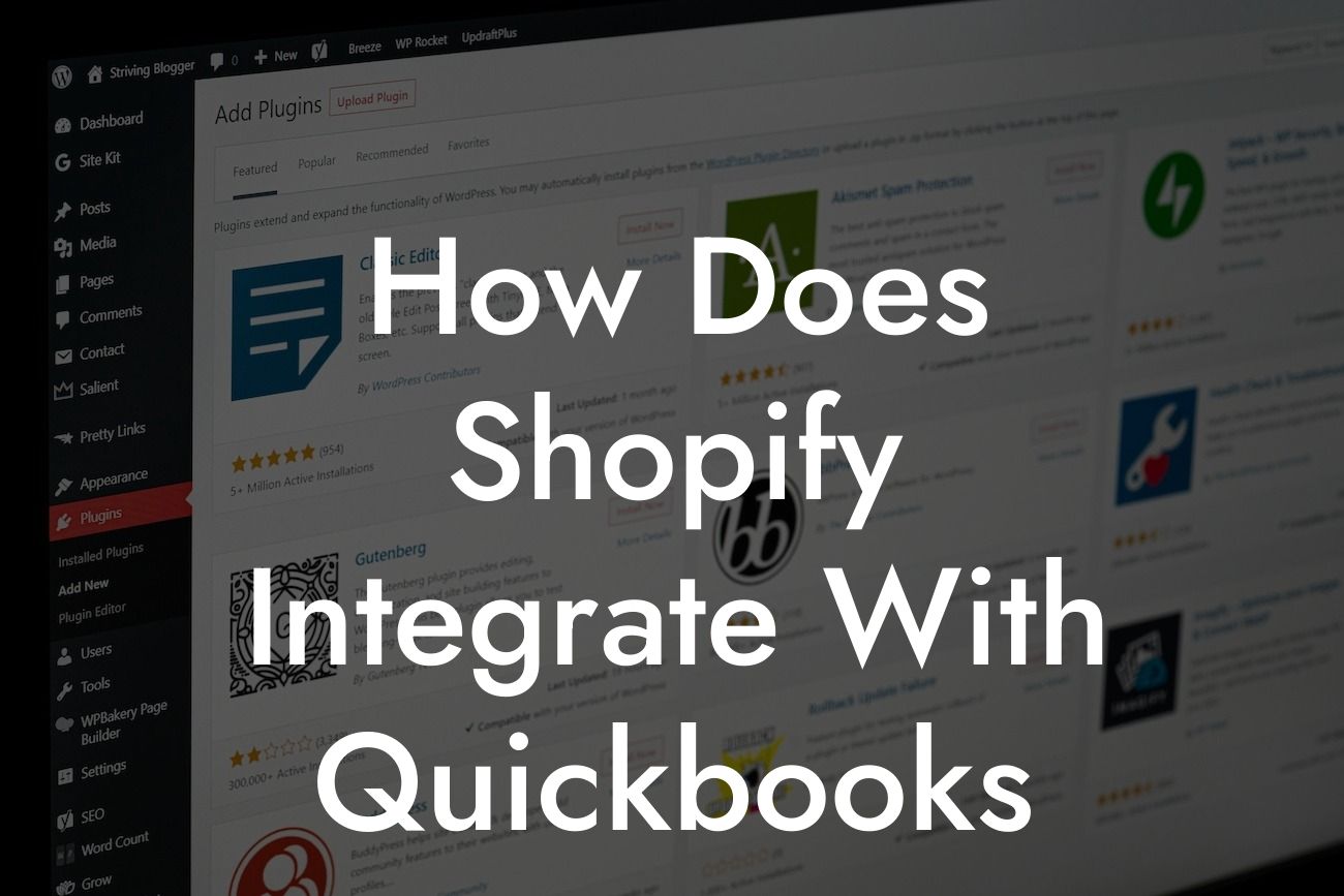 How Does Shopify Integrate With Quickbooks