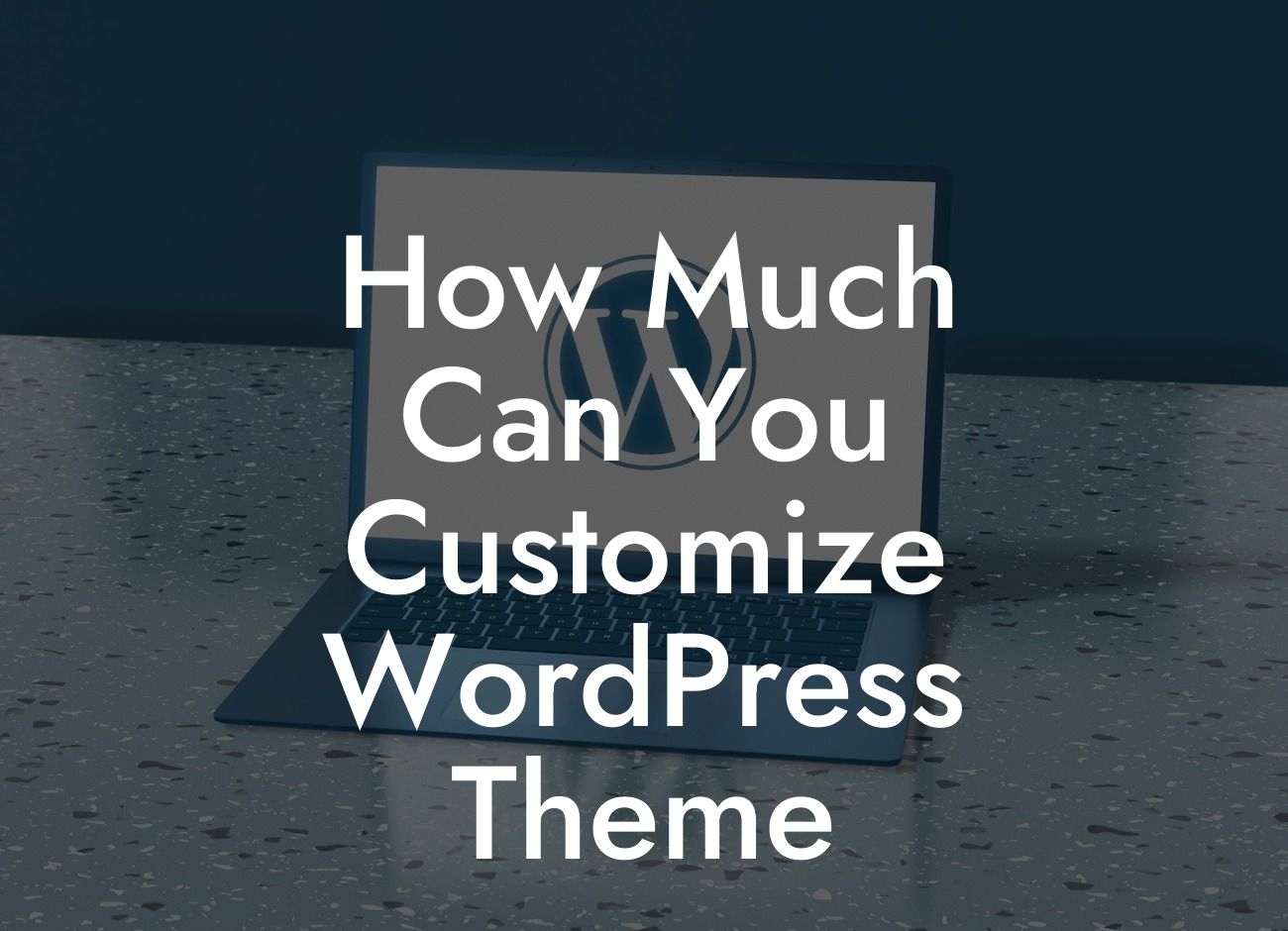 How Much Can You Customize WordPress Theme