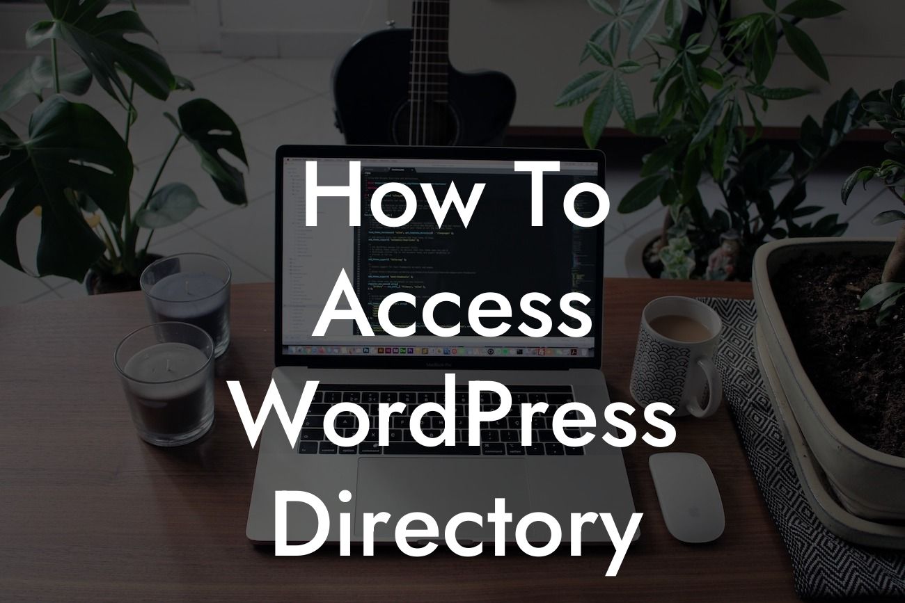 How To Access WordPress Directory