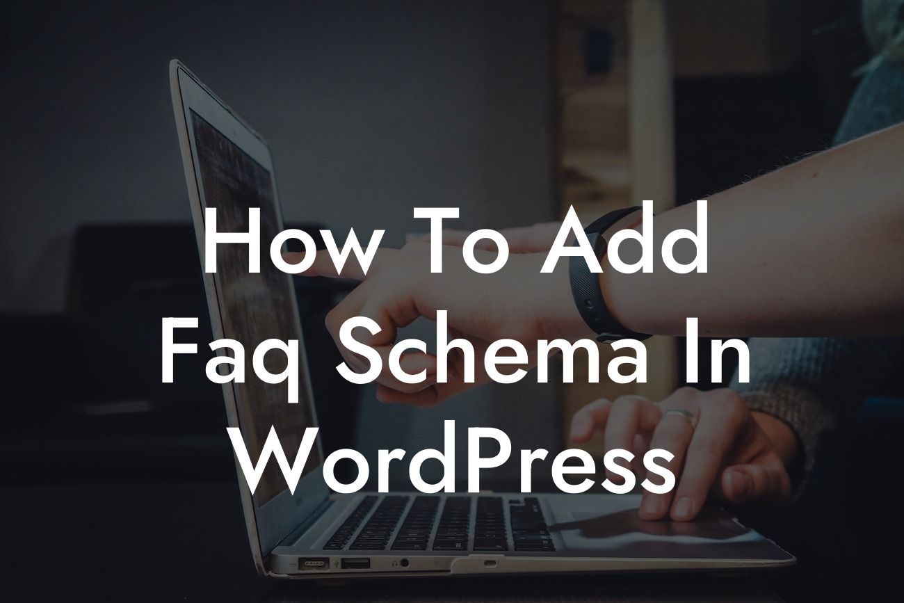 How To Add Faq Schema In WordPress