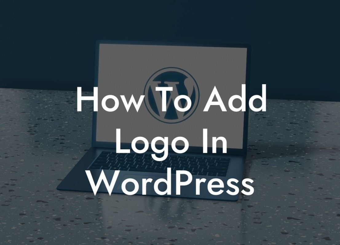 How To Add Logo In WordPress