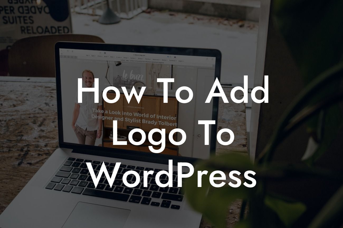 How To Add Logo To WordPress