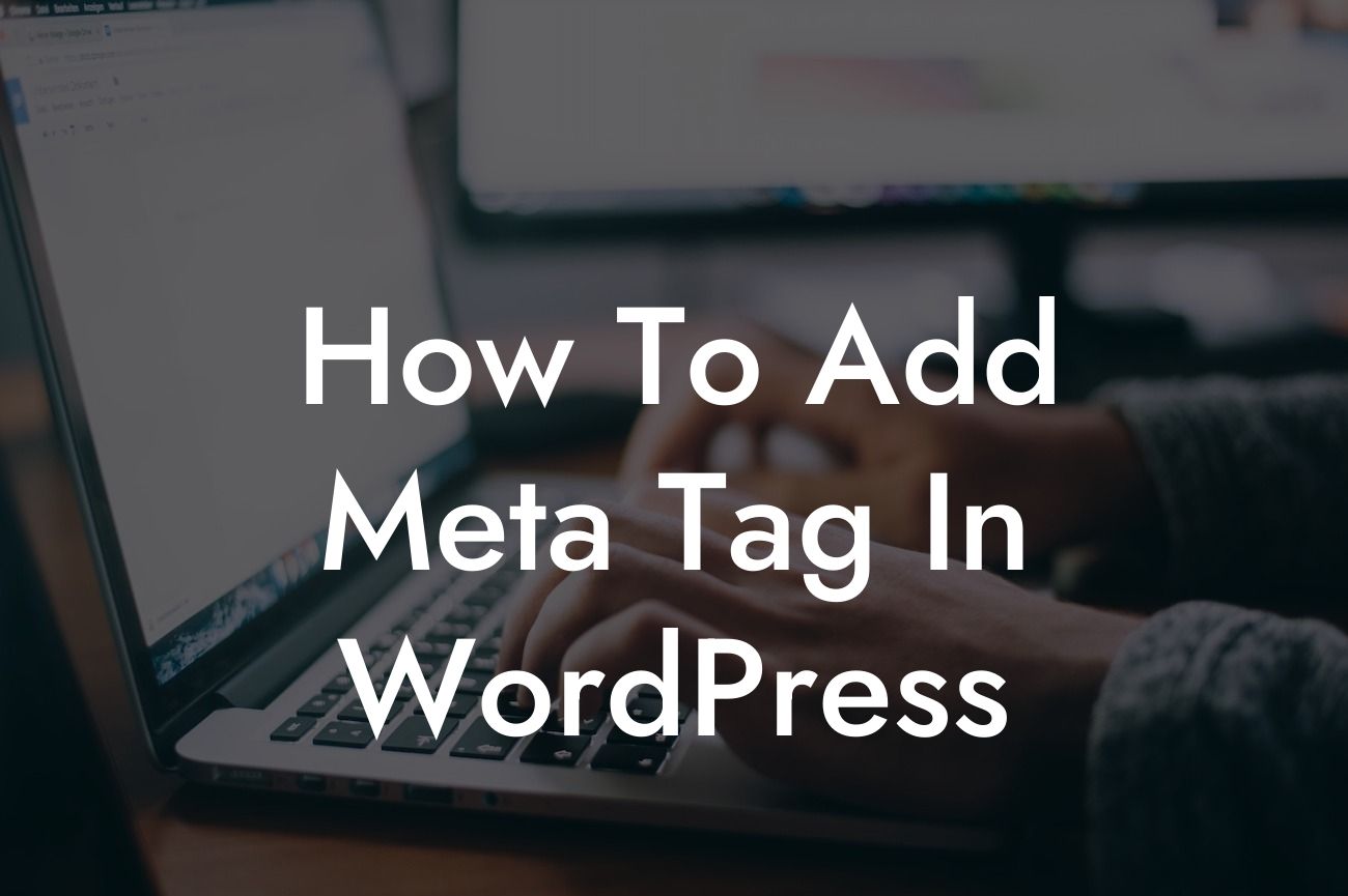 How To Add Meta Tag In WordPress