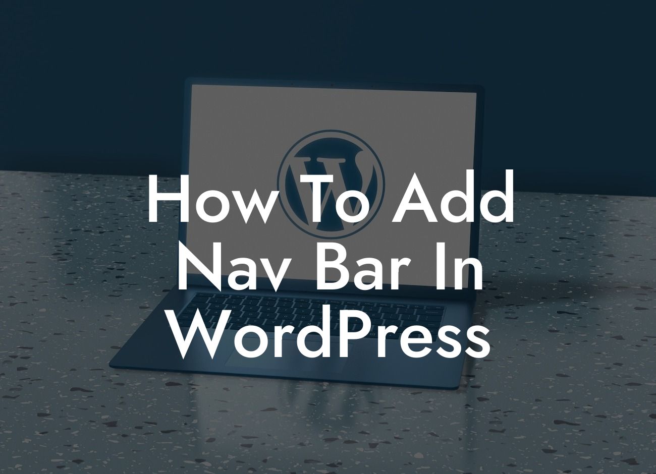 How To Add Nav Bar In WordPress