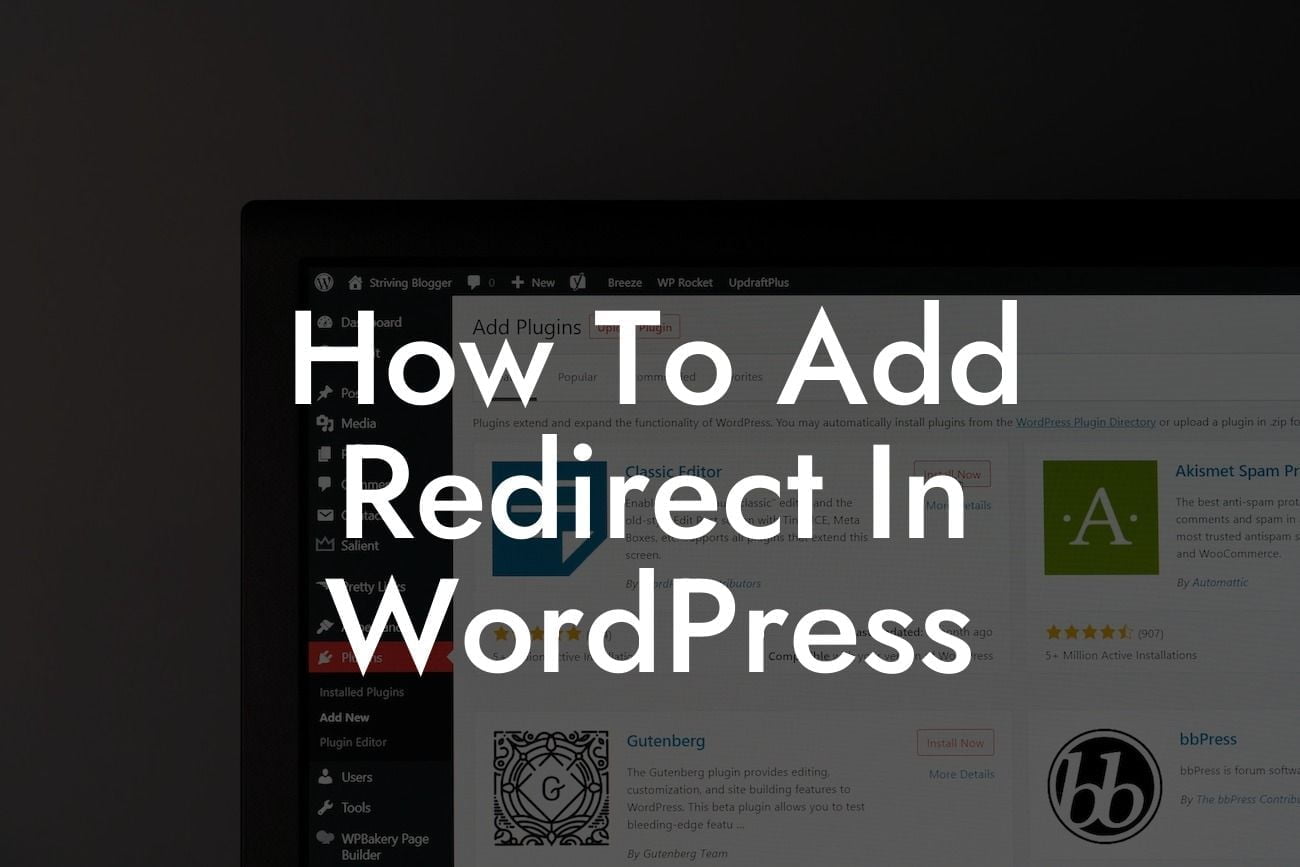 How To Add Redirect In WordPress