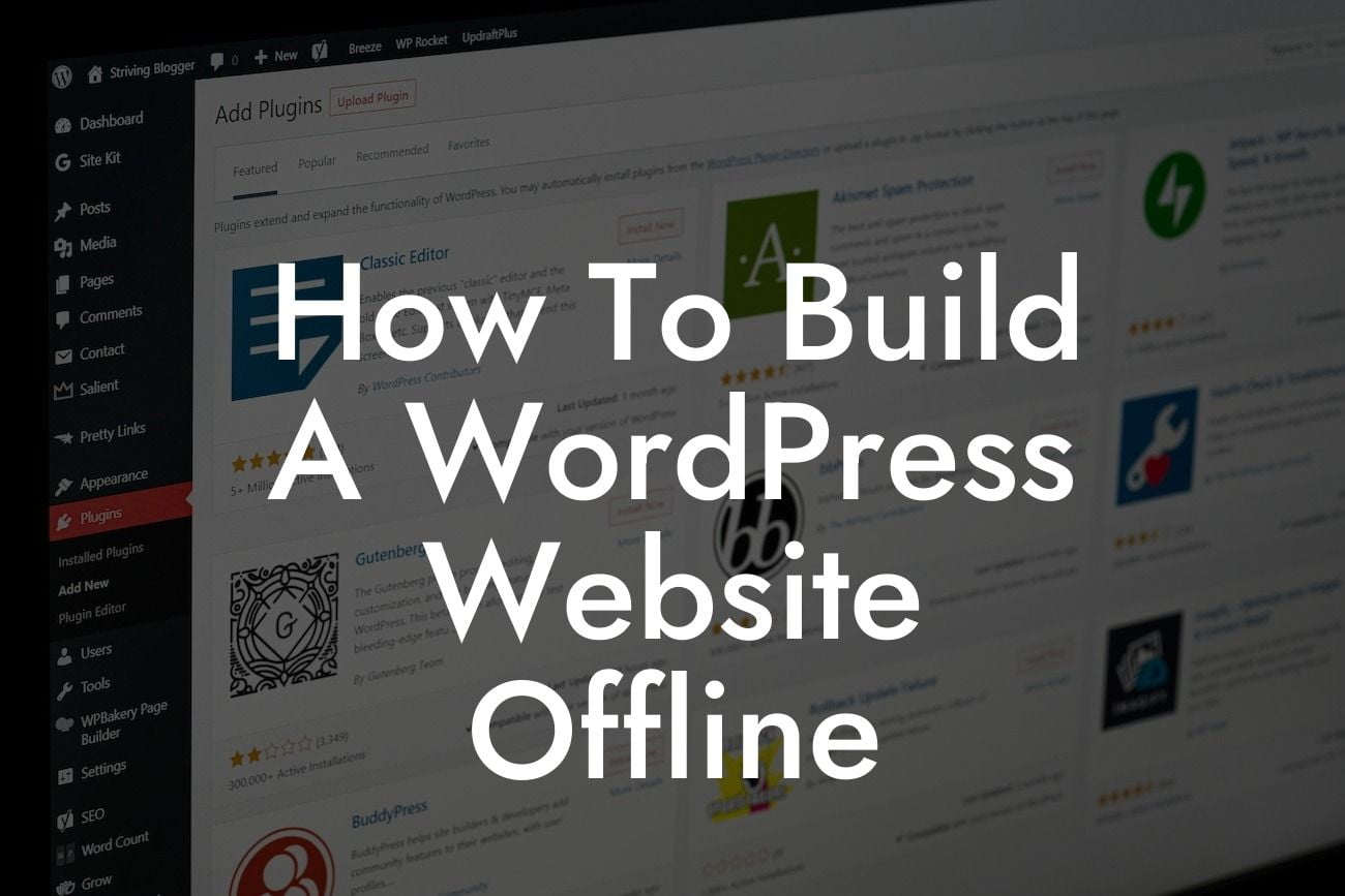 How To Build A WordPress Website Offline