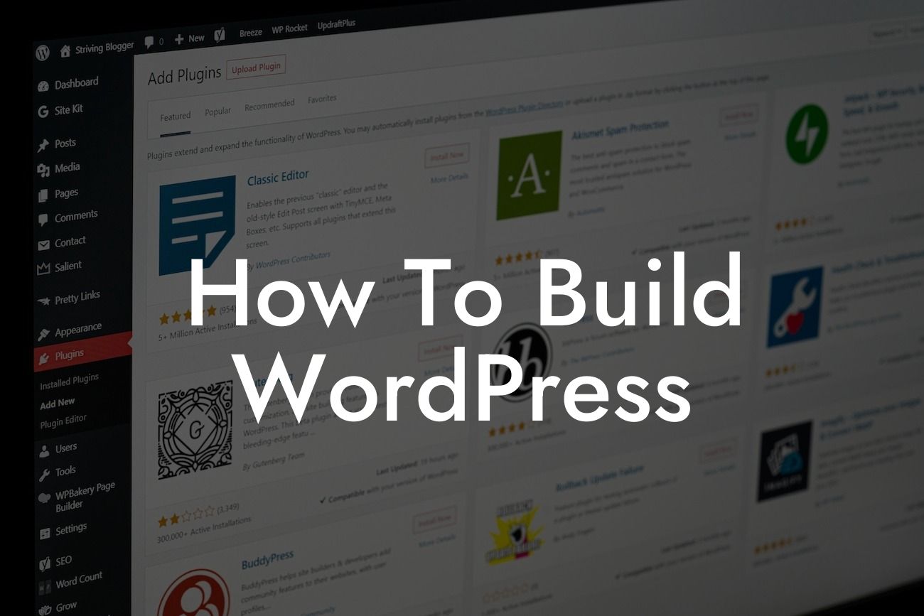 How To Build WordPress