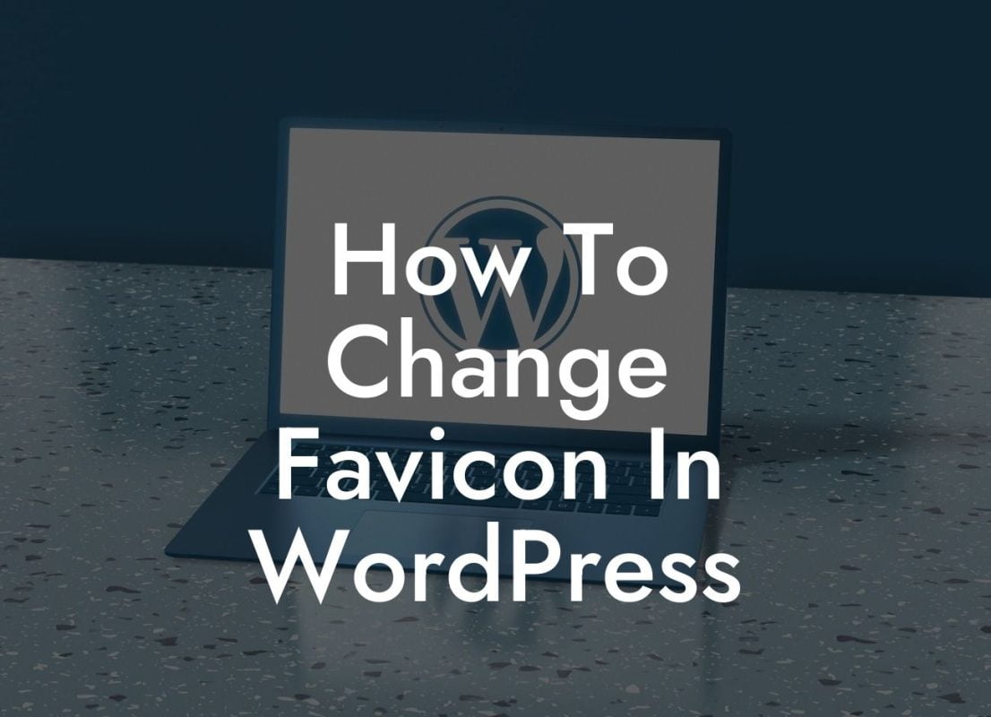 How To Change Favicon In WordPress