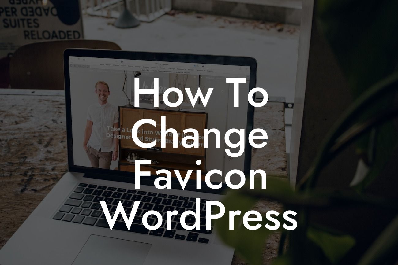 How To Change Favicon WordPress