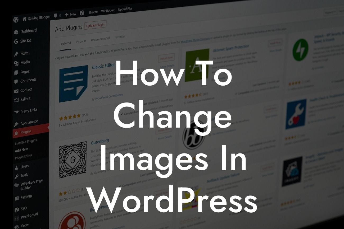 How To Change Images In WordPress