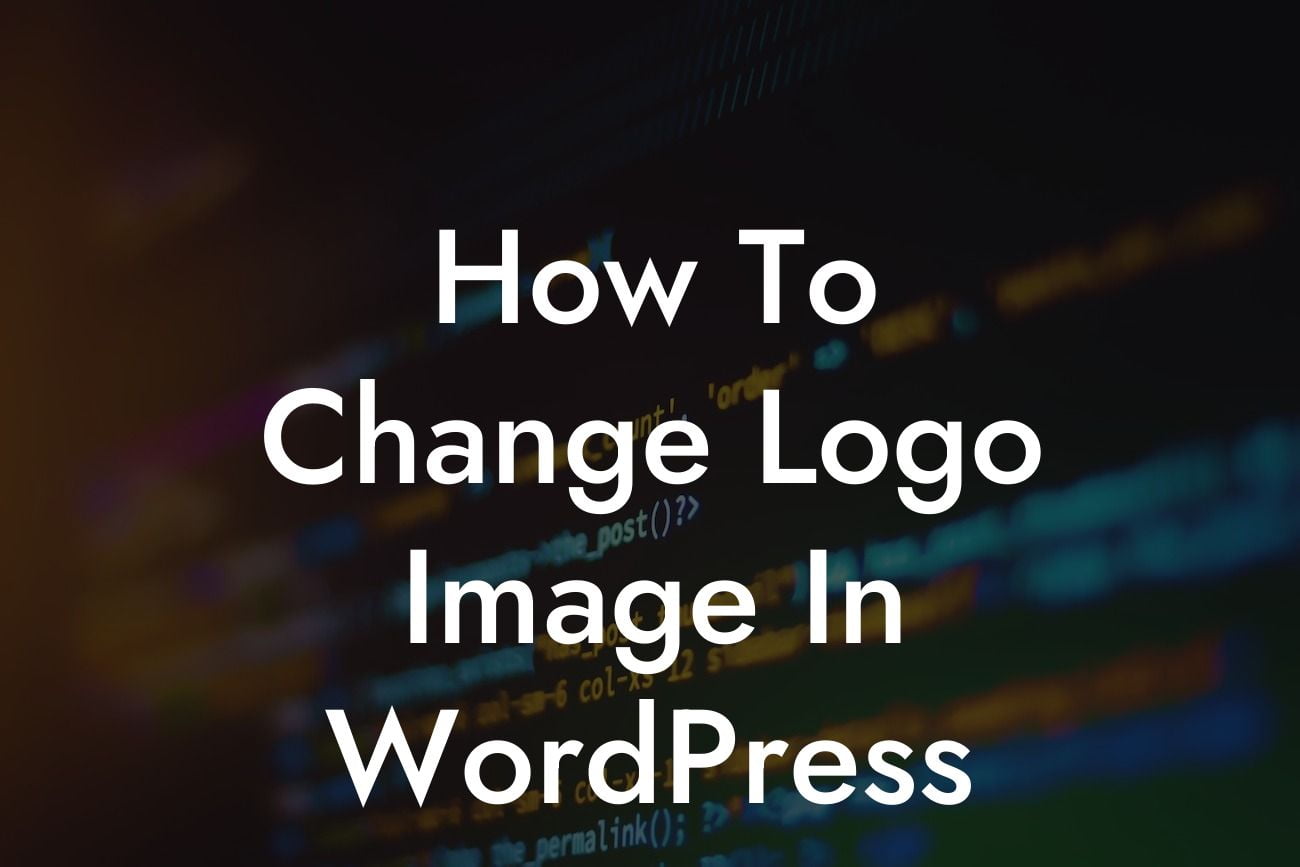 How To Change Logo Image In WordPress