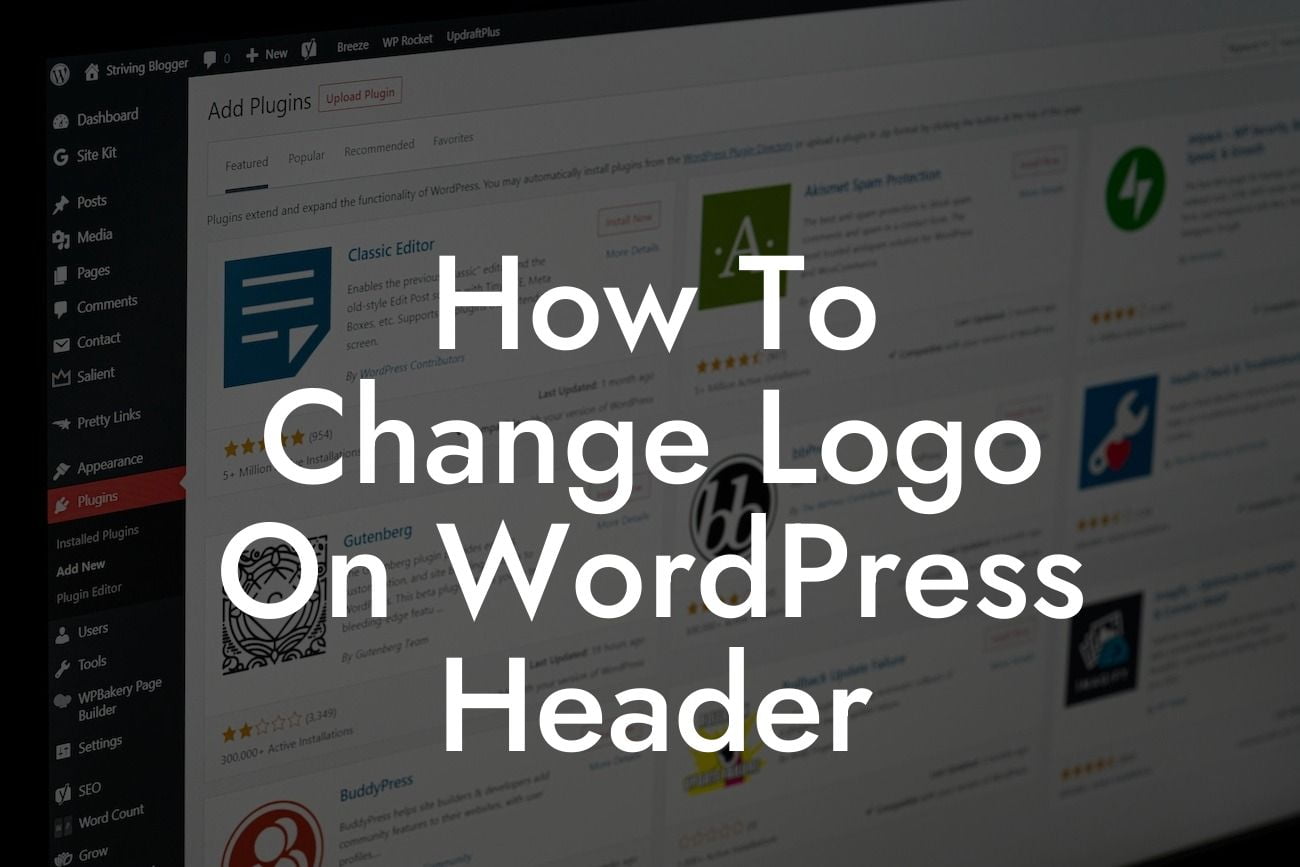 How To Change Logo On WordPress Header