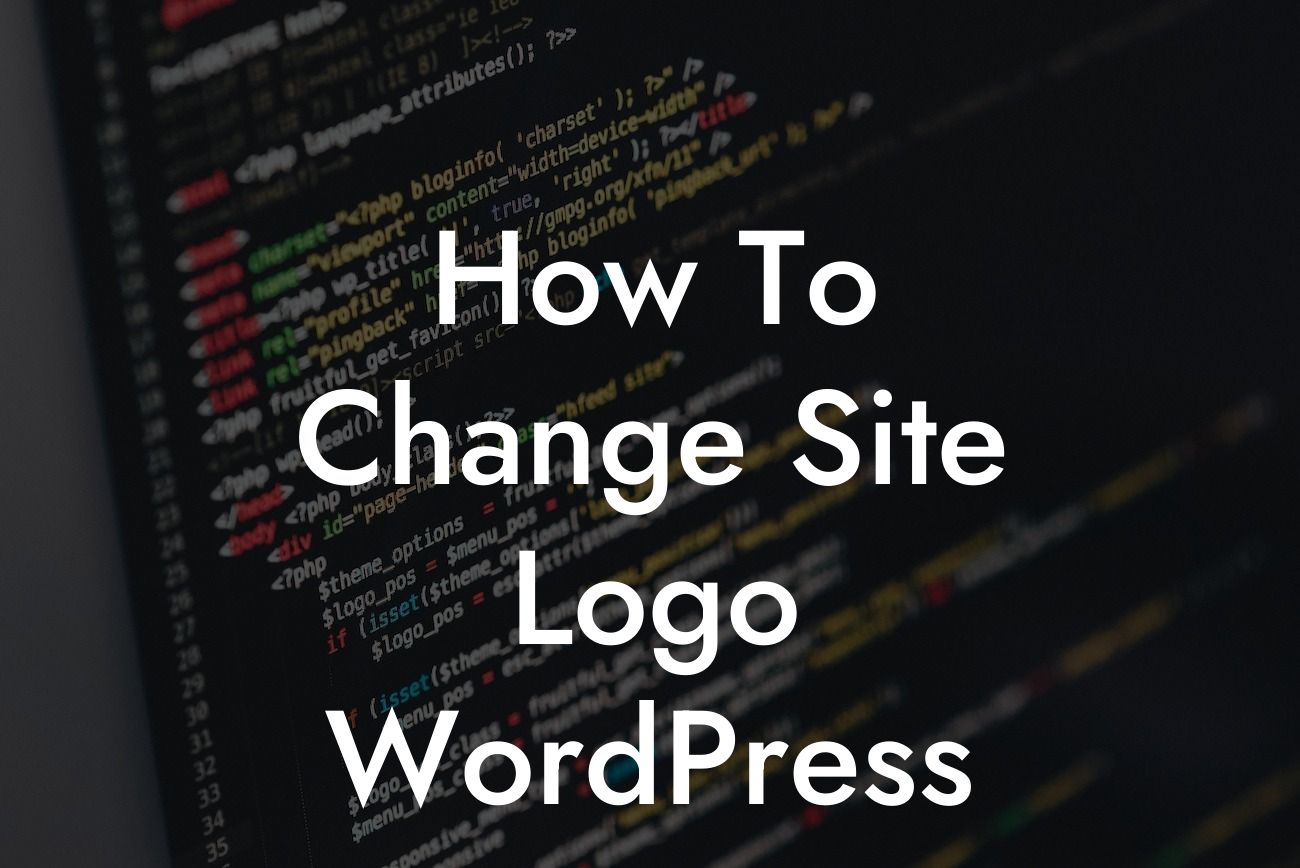 How To Change Site Logo WordPress
