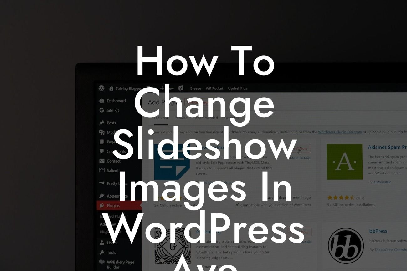 How To Change Slideshow Images In WordPress Ave