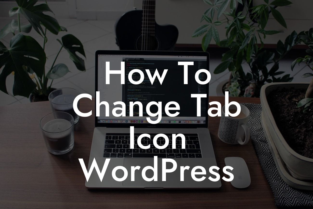 How To Change Tab Icon WordPress