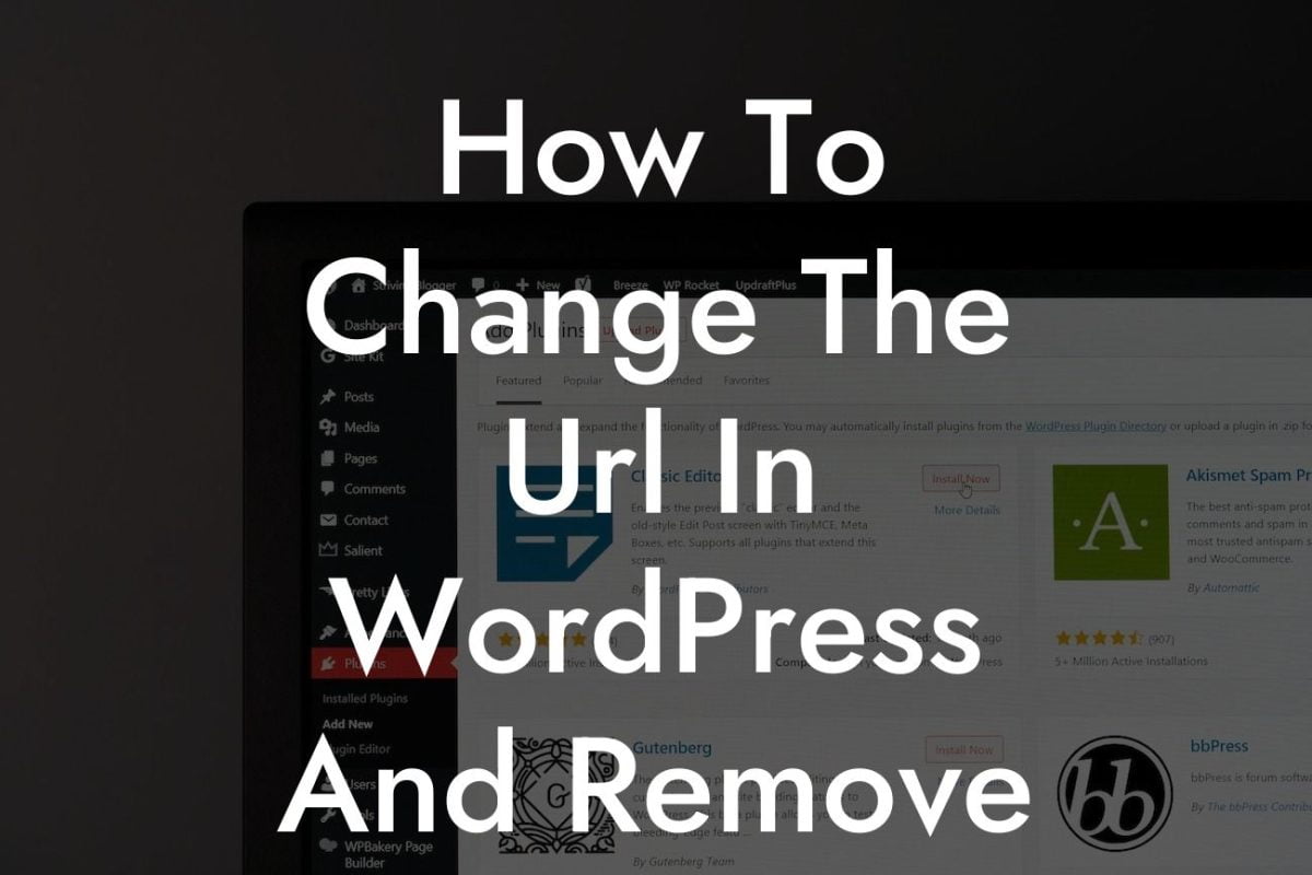 How To Change The Url In WordPress And Remove The Index.Php