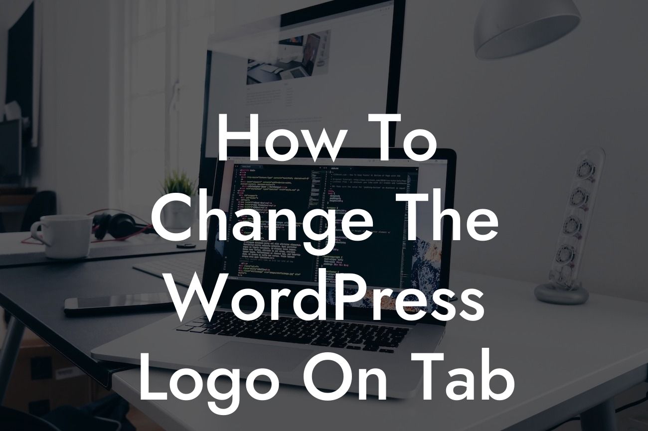 How To Change The WordPress Logo On Tab