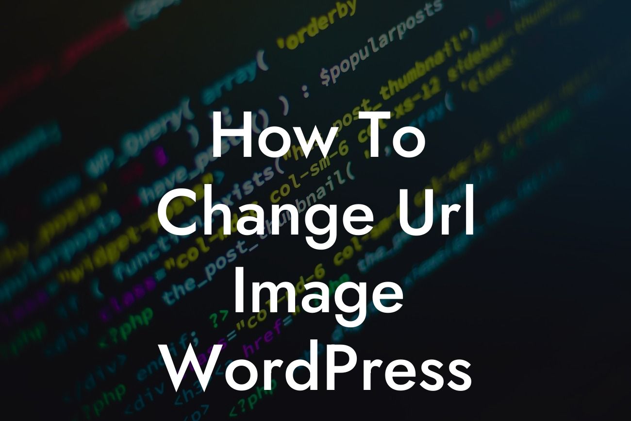 How To Change Url Image WordPress