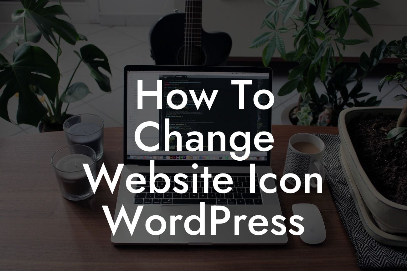 How To Change Website Icon WordPress