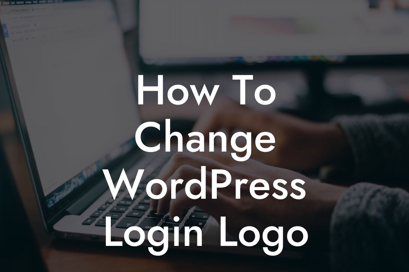 How To Change WordPress Login Logo