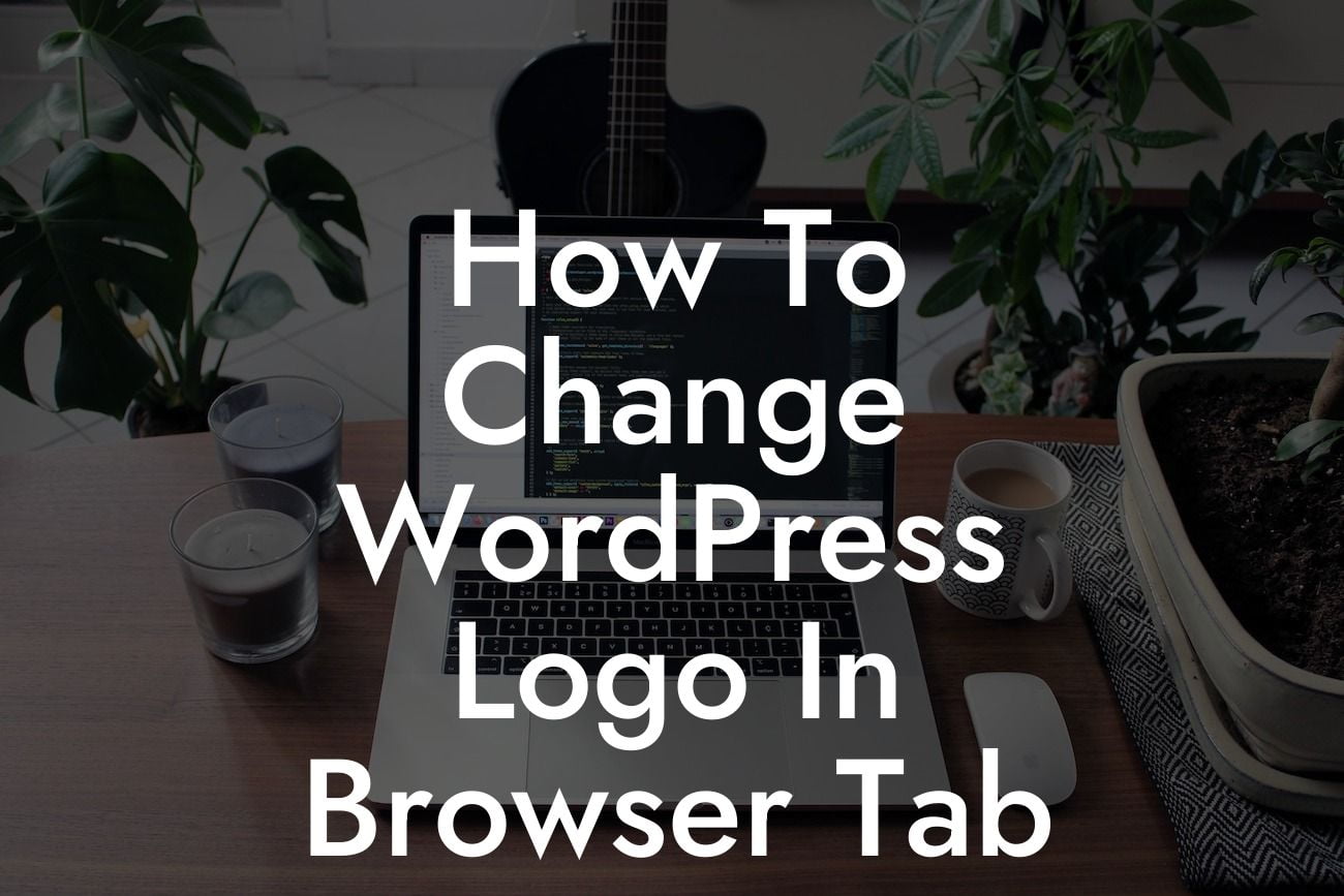 How To Change WordPress Logo In Browser Tab