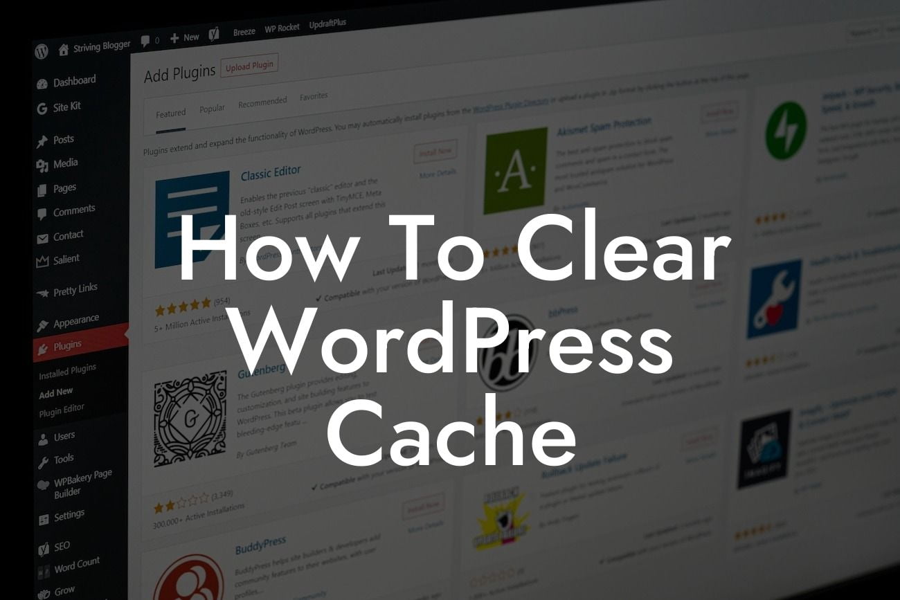 How To Clear WordPress Cache