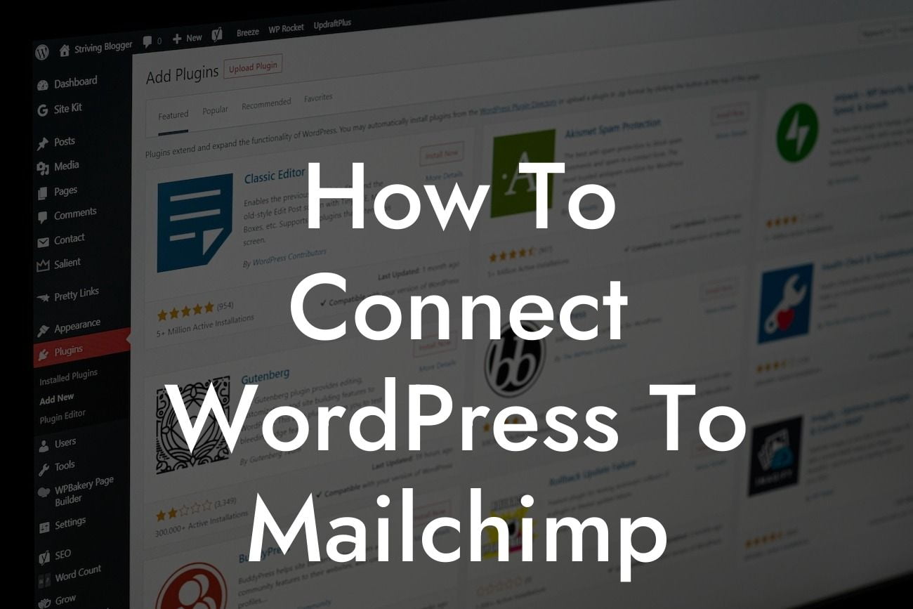How To Connect WordPress To Mailchimp