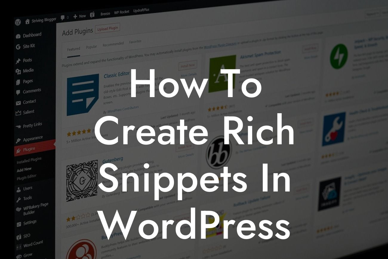 How To Create Rich Snippets In WordPress
