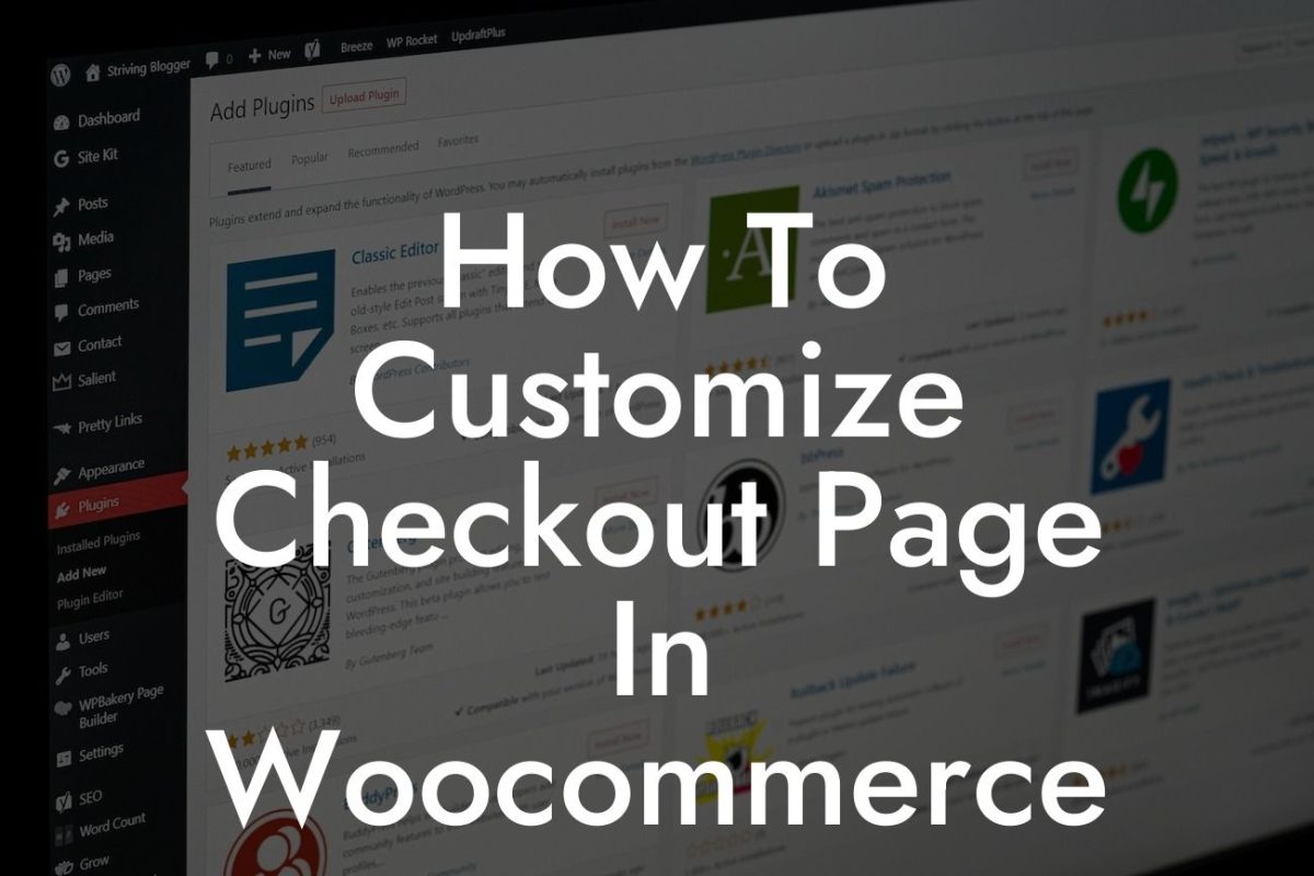 How To Customize Checkout Page In Woocommerce