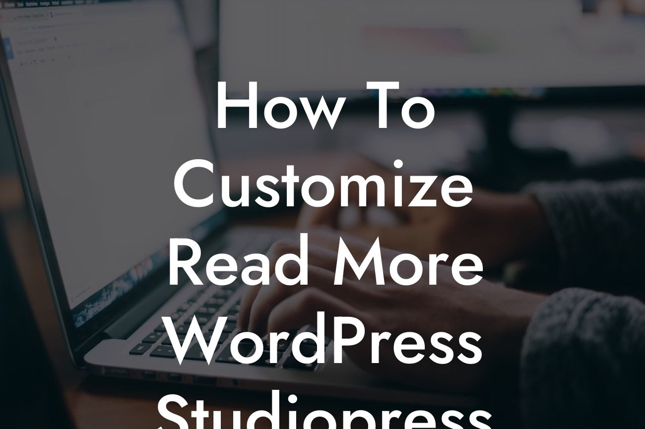 How To Customize Read More WordPress Studiopress