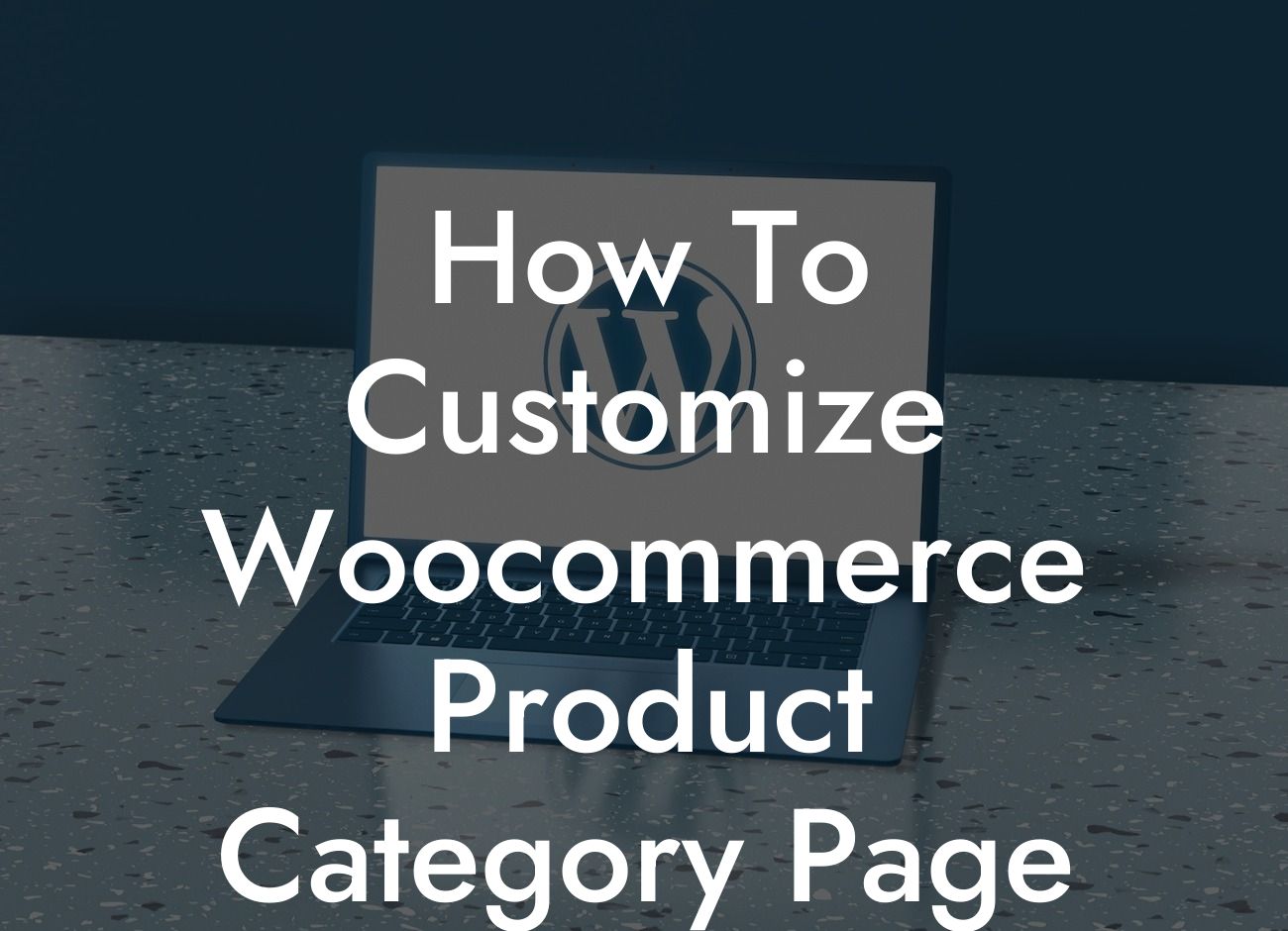 How To Customize Woocommerce Product Category Page