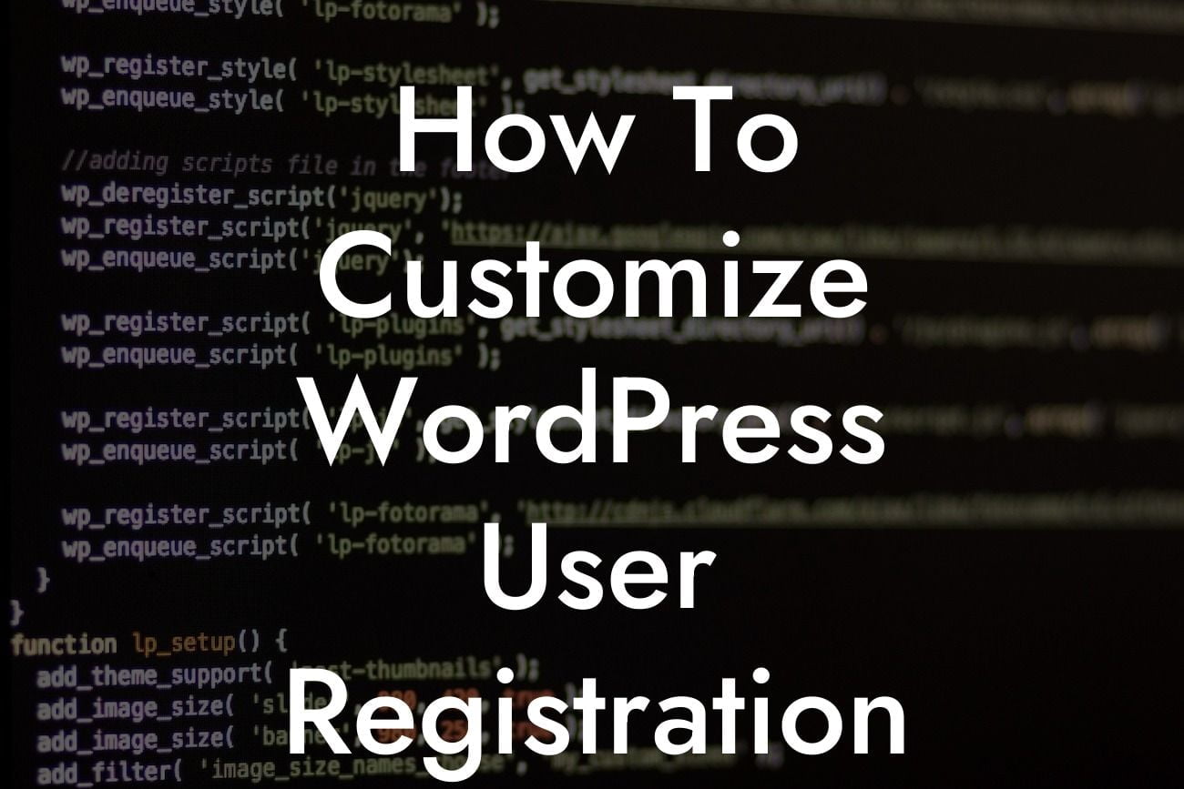 How To Customize WordPress User Registration Email