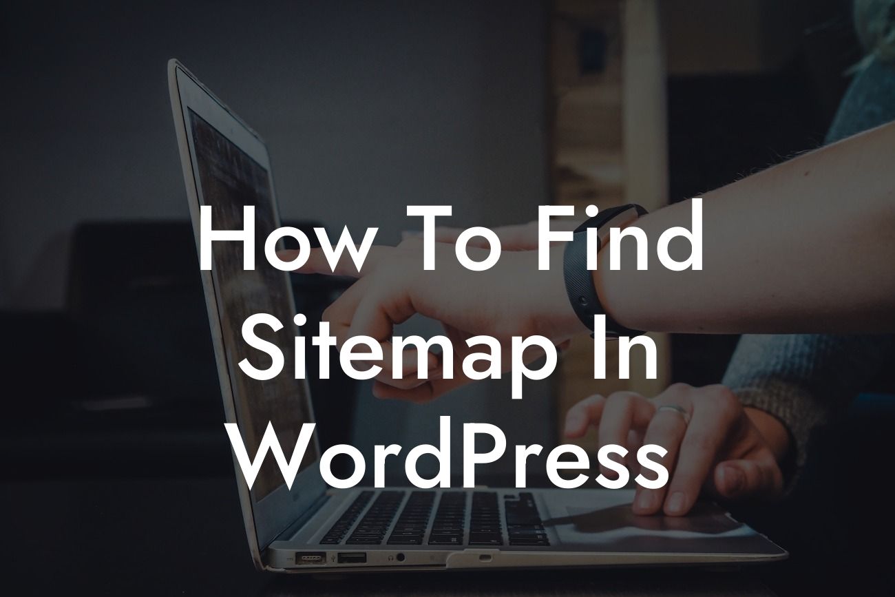How To Find Sitemap In WordPress