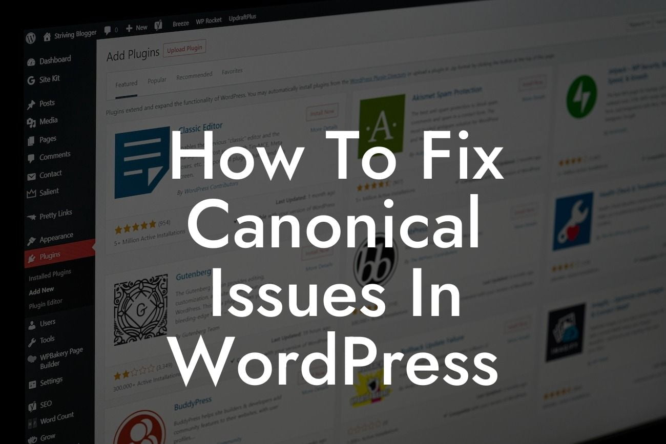 How To Fix Canonical Issues In WordPress
