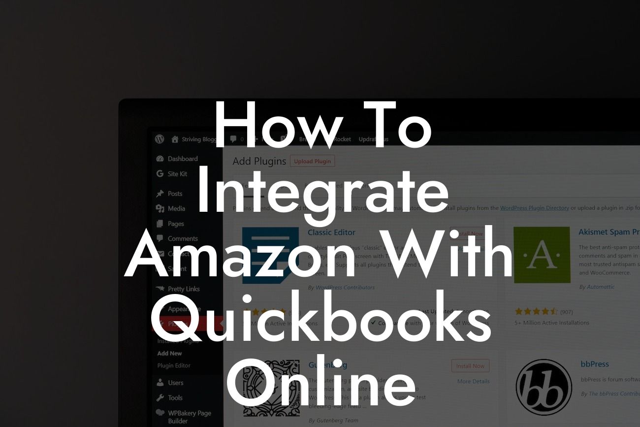 How To Integrate Amazon With Quickbooks Online