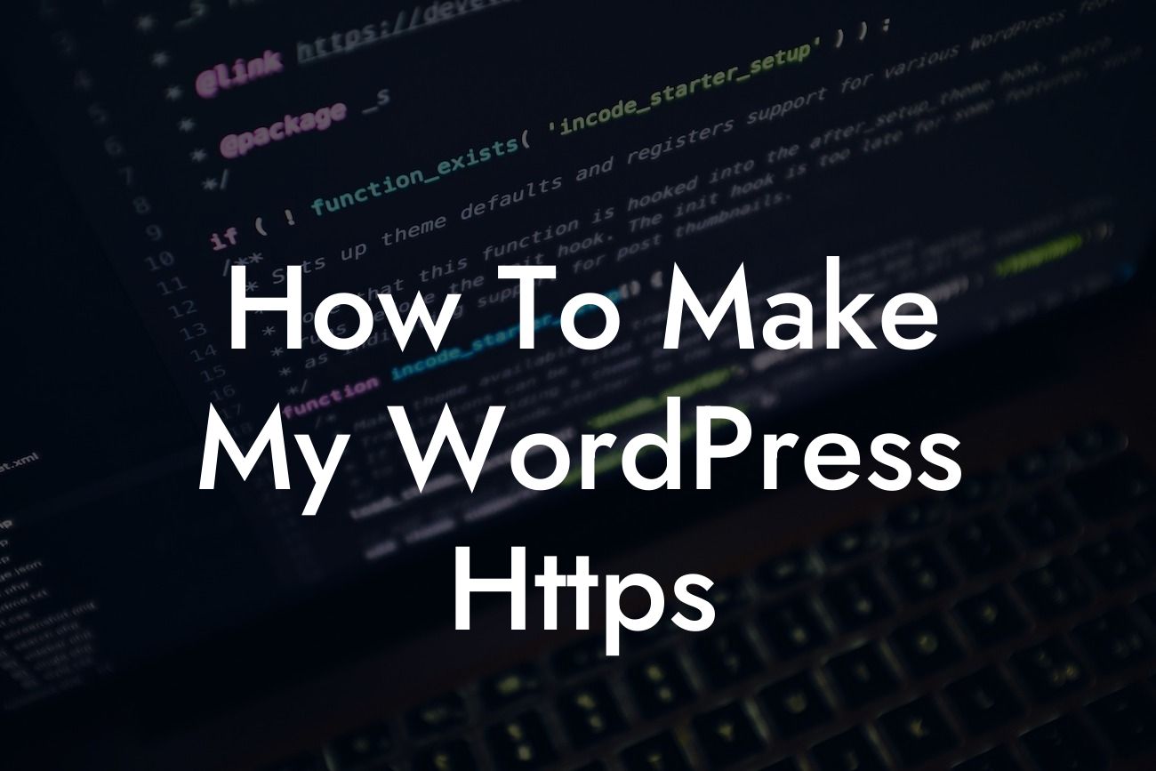 How To Make My WordPress Https