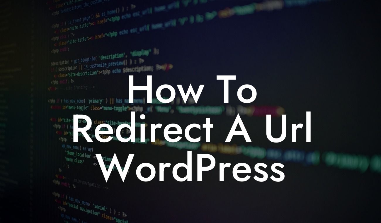 How To Redirect A Url WordPress