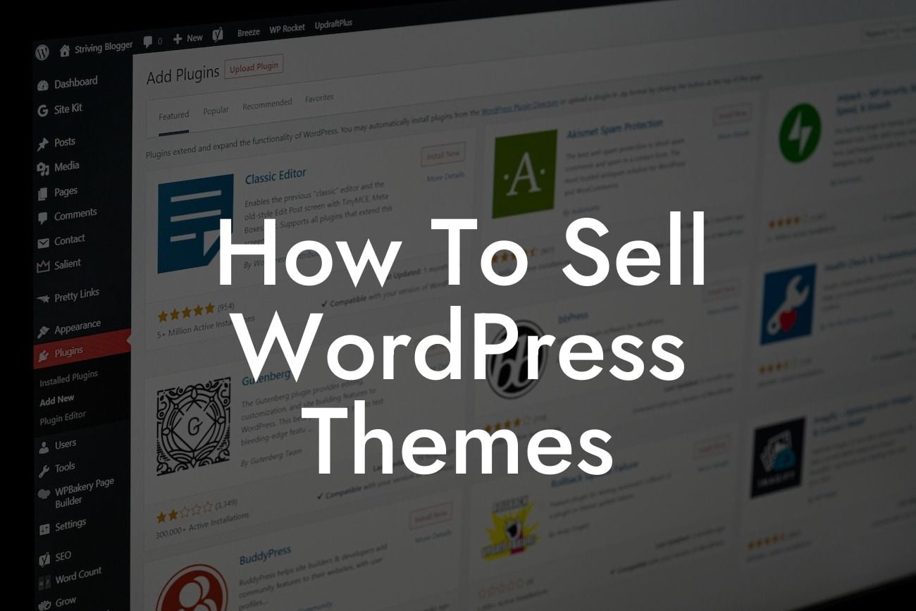 How To Sell WordPress Themes