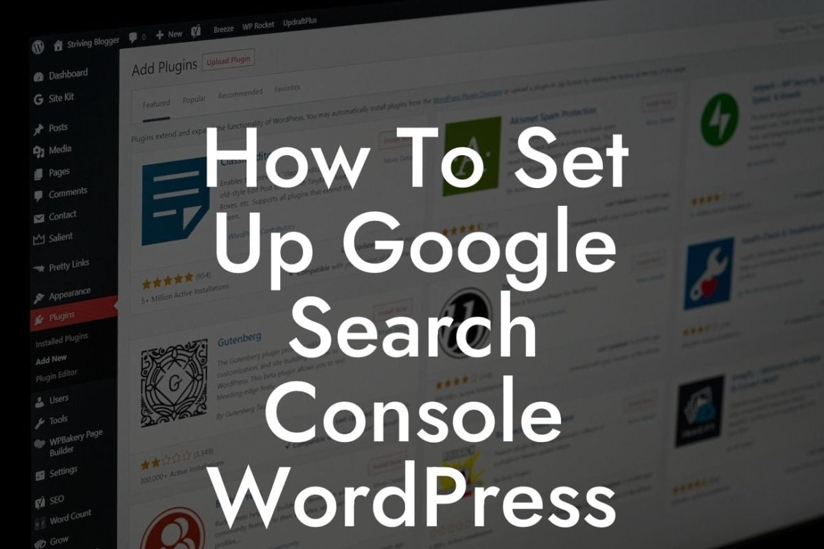 How To Set Up Google Search Console WordPress
