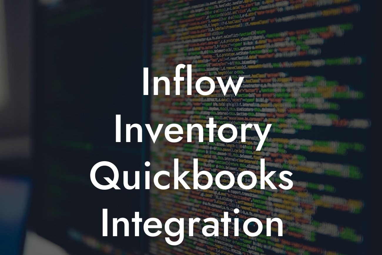 Inflow Inventory Quickbooks Integration