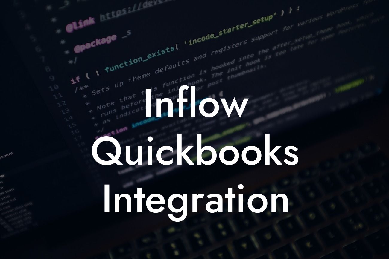 Inflow Quickbooks Integration