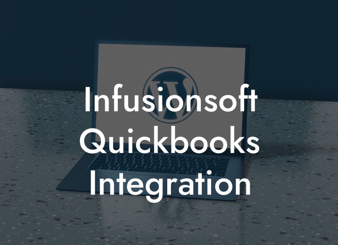 Infusionsoft Quickbooks Integration