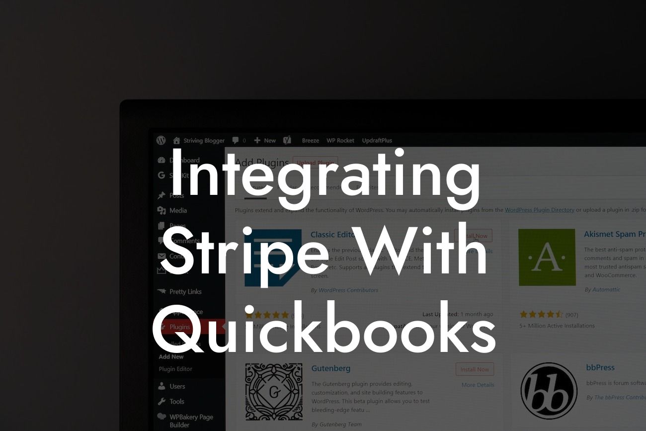 Integrating Stripe With Quickbooks