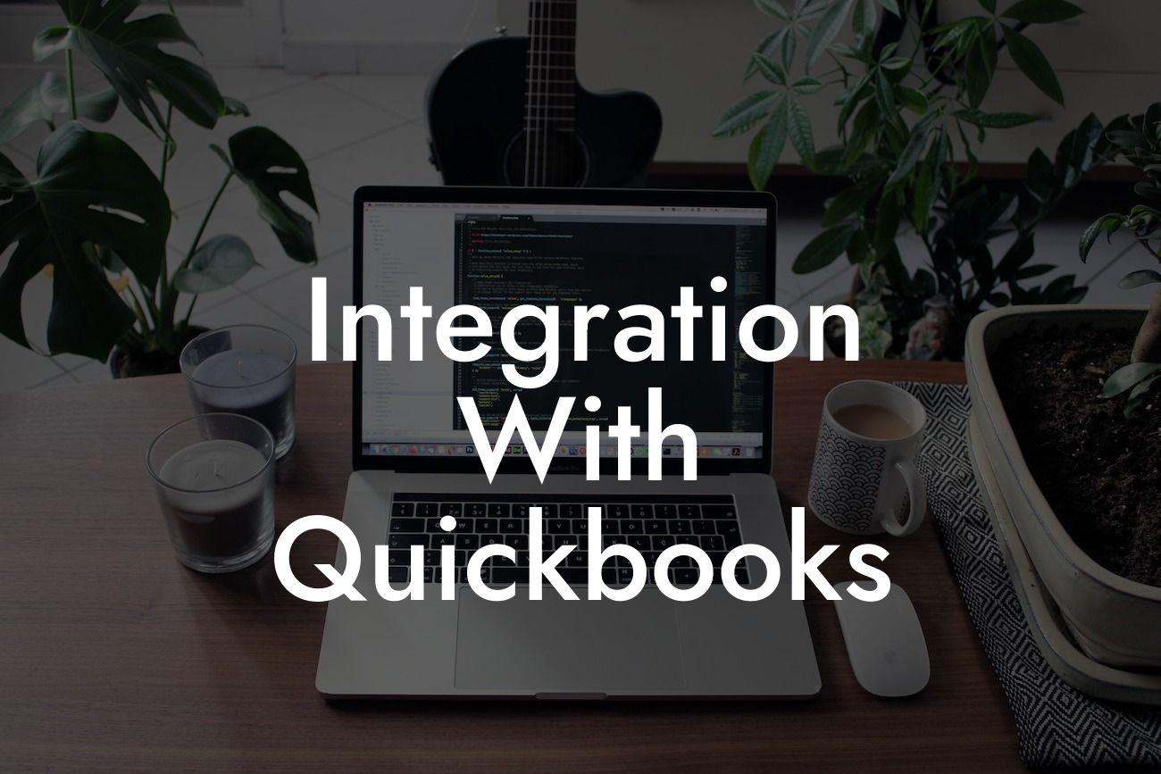 Integration With Quickbooks