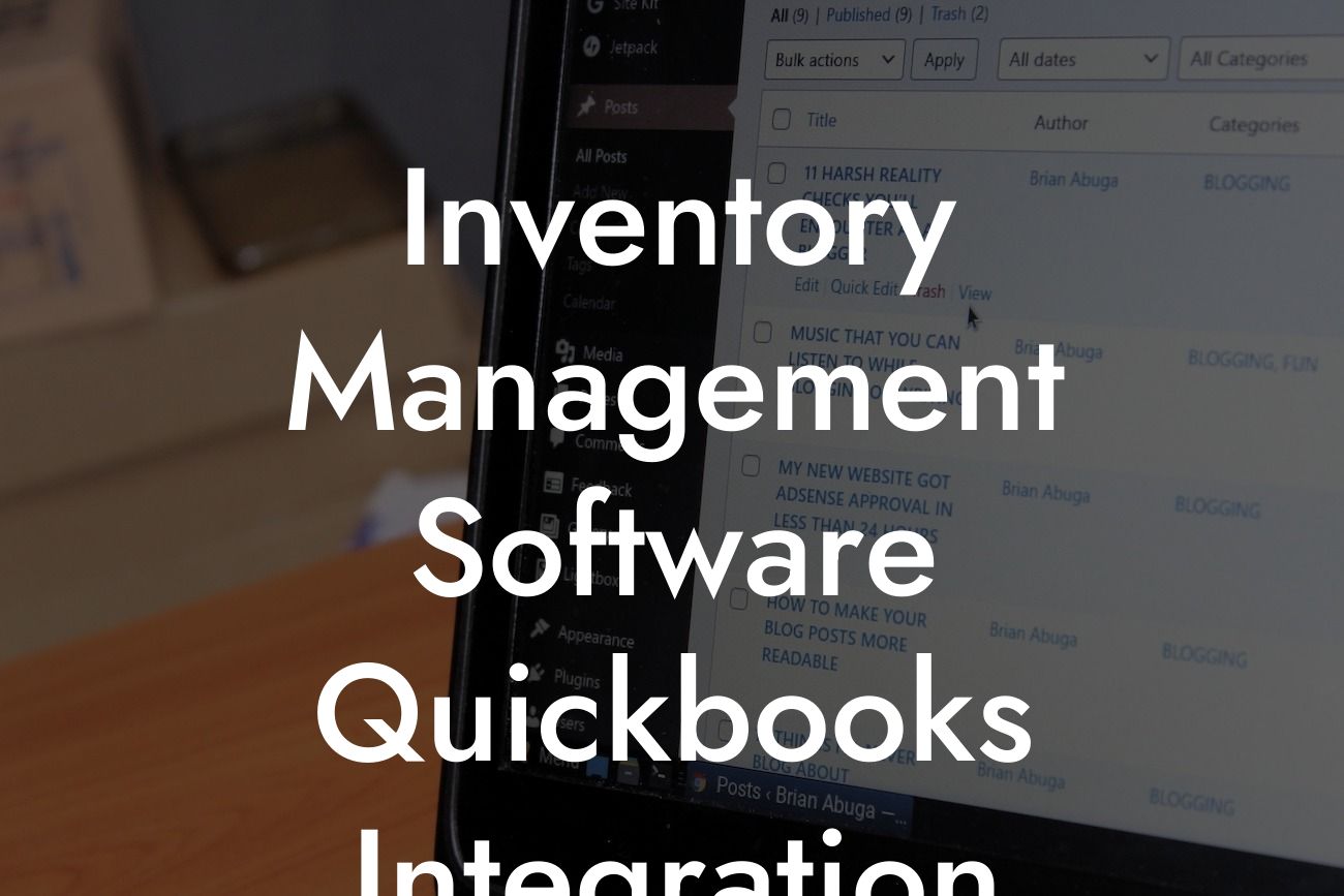 Inventory Management Software Quickbooks Integration