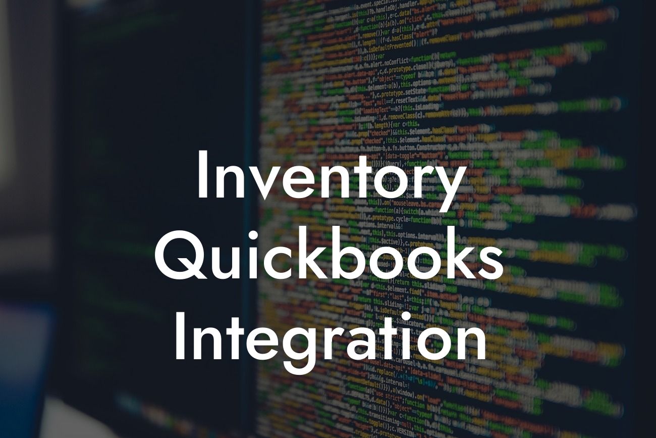 Inventory Quickbooks Integration