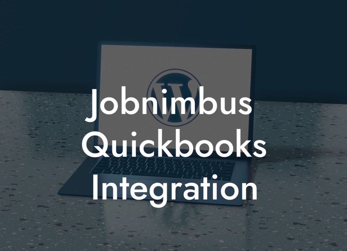 Jobnimbus Quickbooks Integration