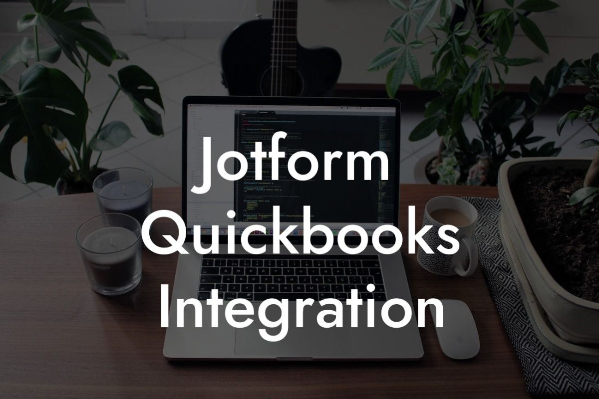 Jotform Quickbooks Integration