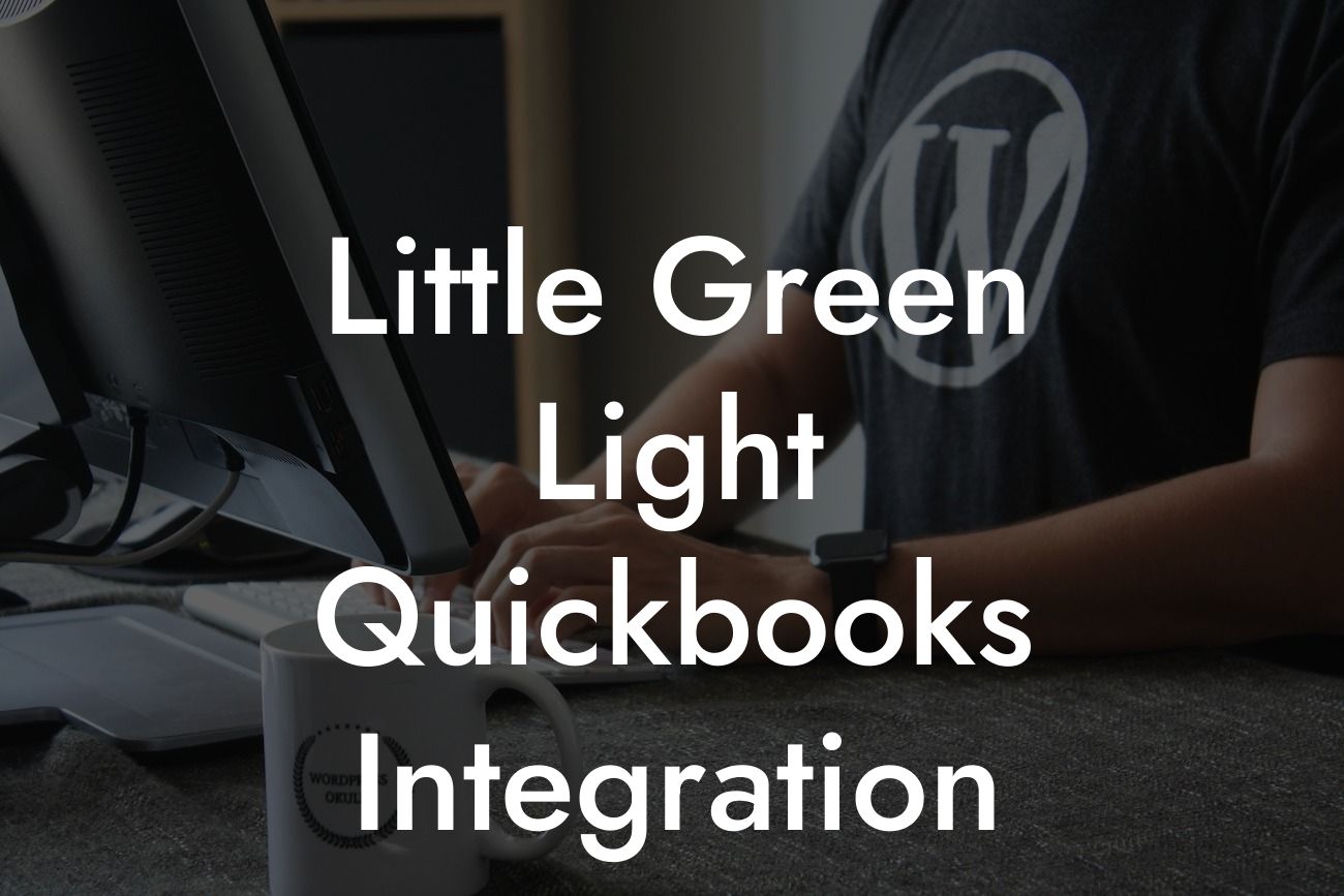 Little Green Light Quickbooks Integration