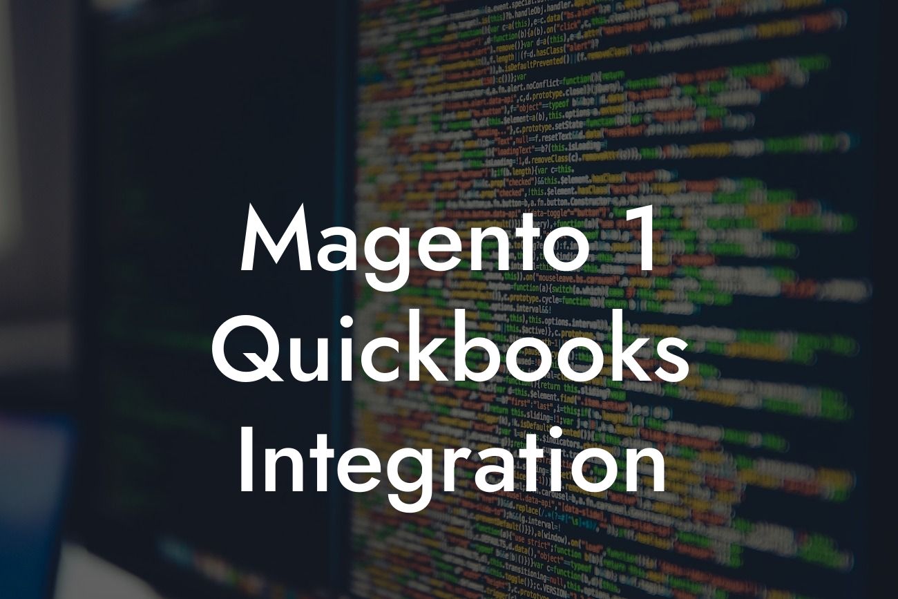 Magento 1 Quickbooks Integration